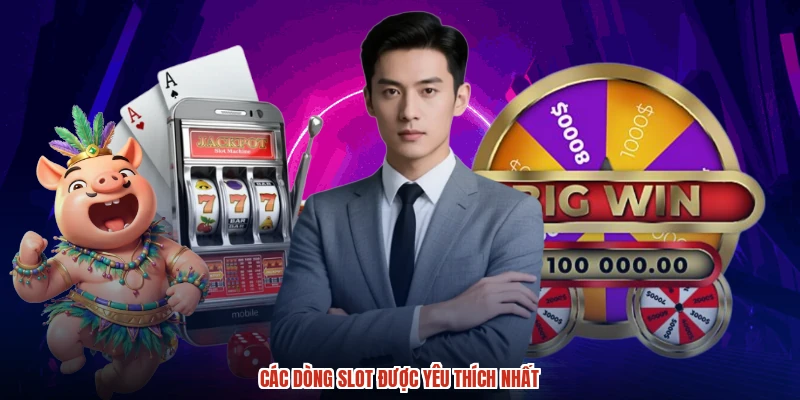 Các dòng slot được yêu thích nhất
