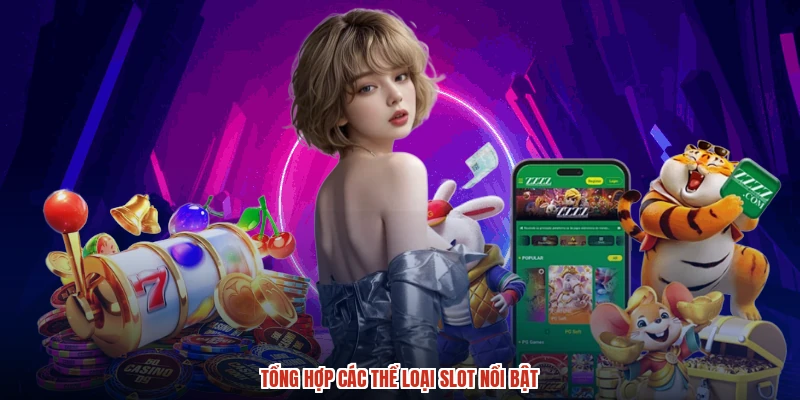 Tổng hợp các thể loại slot nổi bật